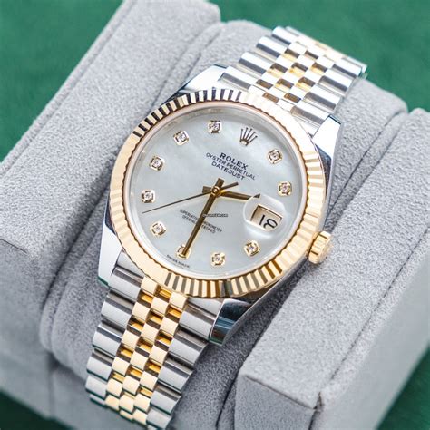 datejust rolex mother of pearl